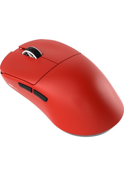 HM220 1k Hz 12000 Dpı Tri-Mode Kablosuz/bluetooth Kırmızı Gaming Mouse