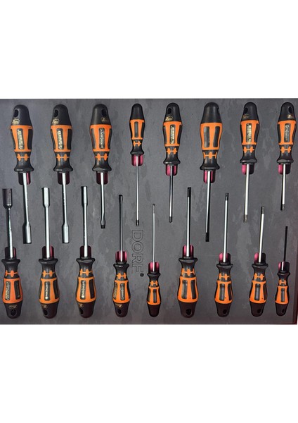 272 Parça Dolu Takım Arabası 7 Çekmeceli Profesyonel fırsatları