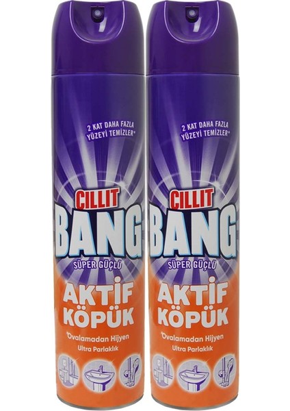 Aktif Köpük Sprey Yüzey Temizleyici 2 X 600 Ml fiyatları