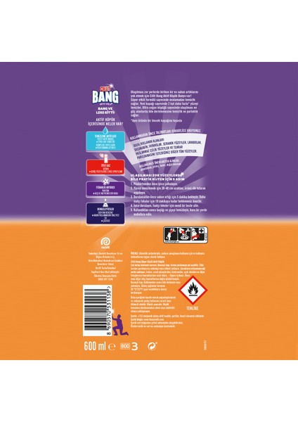 Aktif Köpük Sprey Yüzey Temizleyici 2 X 600 Ml fırsatları