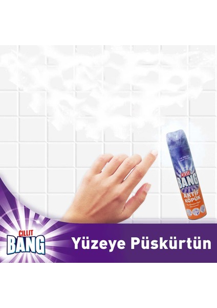 Aktif Köpük Sprey Yüzey Temizleyici 2 X 600 Ml indirimleri