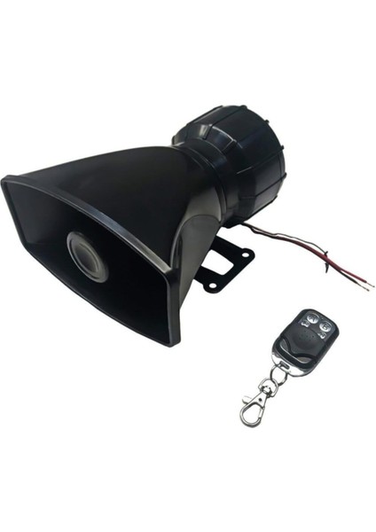 Oto Polis Sireni Uzaktan Kumandalı 4 Sesli 12 Volt 50 Watt