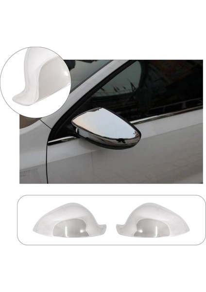 Opel Insignia Uyumlu 2009-2016 Krom Ayna Kapağı 2 Parça Paslanmaz Çelik