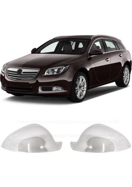 Opel Insignia Uyumlu 2009-2016 Krom Ayna Kapağı 2 Parça Paslanmaz Çelik modelleri