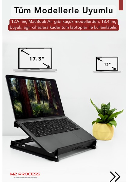 2'Lİ OFİS SETİ - 5 KADEMELİ METAL NOTEBOOK LAPTOP YÜKSELTİCİ ALTLIK & TELEFON TABLET TUTUCU STAND fırsatları