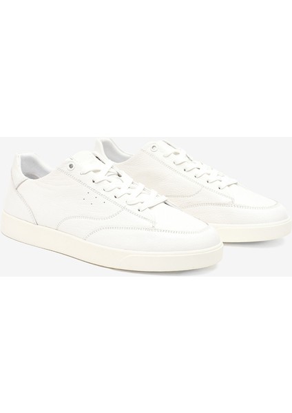 Erkek Kirli Beyaz Hakiki Deri Sneaker Ayakkabı 5Y1CA64676 modelleri