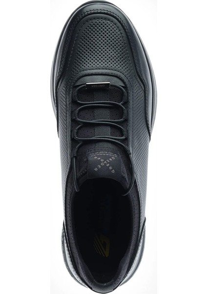 Erkek Siyah Hakiki Deri Sneaker Ayakkabı 5Y1UA18231 fırsatları