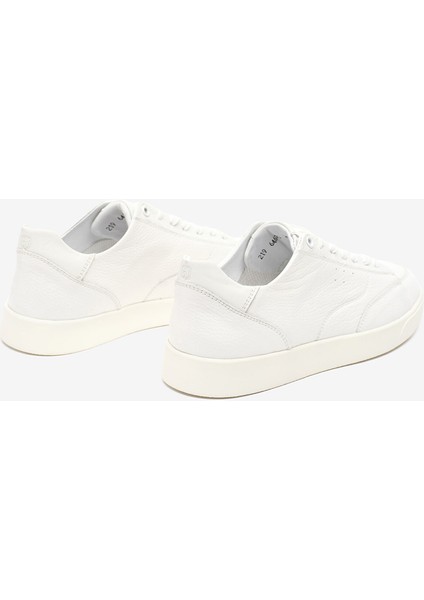 Erkek Kirli Beyaz Hakiki Deri Sneaker Ayakkabı 5Y1CA64676 fırsatları