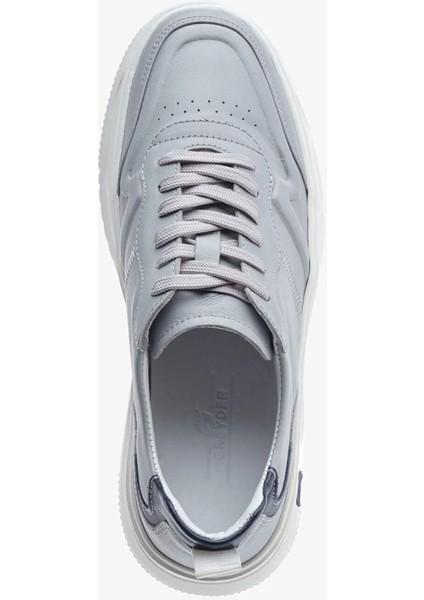 Erkek Açık Gri Hakiki Deri Sneaker Ayakkabı 5Y1CA64534 fırsatları