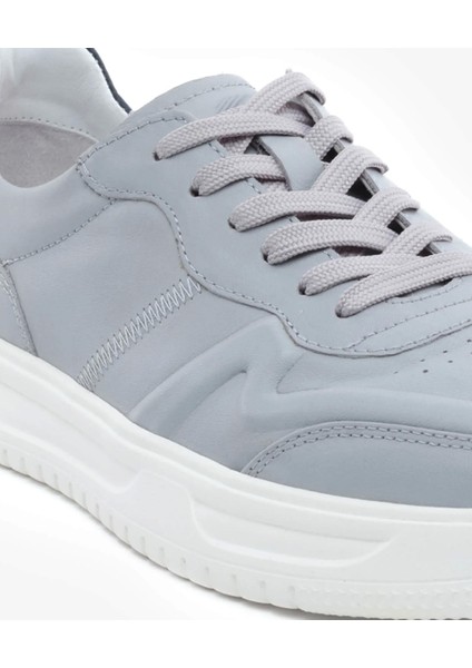 Erkek Açık Gri Hakiki Deri Sneaker Ayakkabı 5Y1CA64534 indirimleri