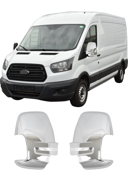 Ford Transıt Uyumlu 2014-2023 Ayna Kapağı 2 Parça Abs Krom Kaplama modelleri