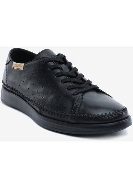 Erkek Siyah Hakiki Deri Comfort Ayakkabı 5Y1UA64673 fiyatları