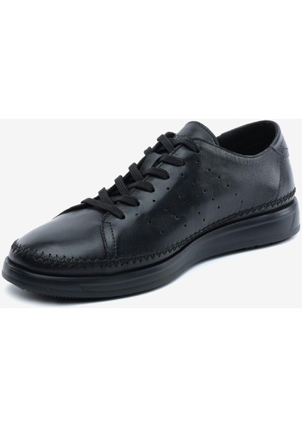 Erkek Siyah Hakiki Deri Comfort Ayakkabı 5Y1UA64673 modelleri