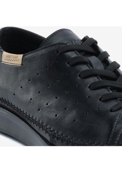Erkek Siyah Hakiki Deri Comfort Ayakkabı 5Y1UA64673 indirimleri