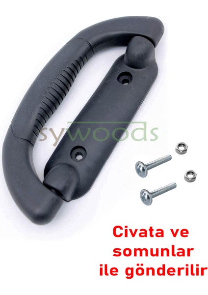 Valiz Kulbu Bavul Tutamak Bavul Çekme Kolu Valiz Çanta Kolu Kaliteli Siyah modelleri