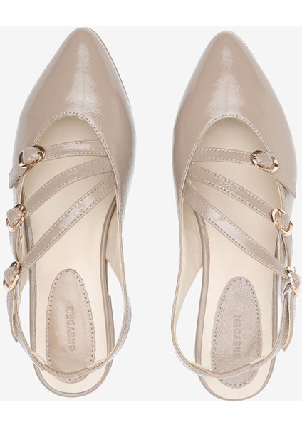 Kadın Vizon Hakiki Deri Babet 5Y2KA34971 indirimleri