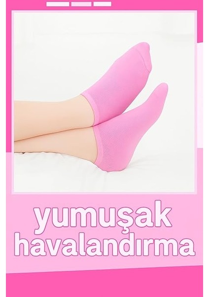 Bambu Yarım Konç 6 Çift Tenis Çorabı Erkek Kolaj Çorabı Kadın Kolaj Çorabı Renkli Tenis Çorabı 40-44 fırsatları