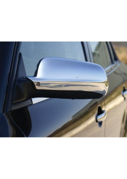Volkswagen Golf 4 Uyumlu 1998-2004 Krom Ayna Kapağı 2 Parça Paslanmaz Çelik