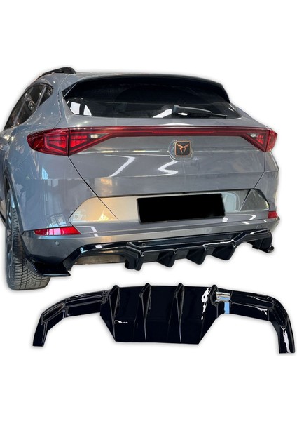 Cupra Formentor Uyumlu Araca Özel Difüzör (Parlak Siyah Boyalı)