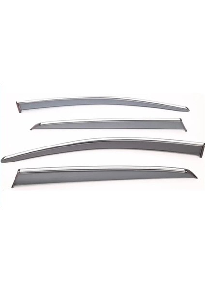 Opel Astra J 2010 Kromlu Cam Rüzgarlığı 4lü Parça