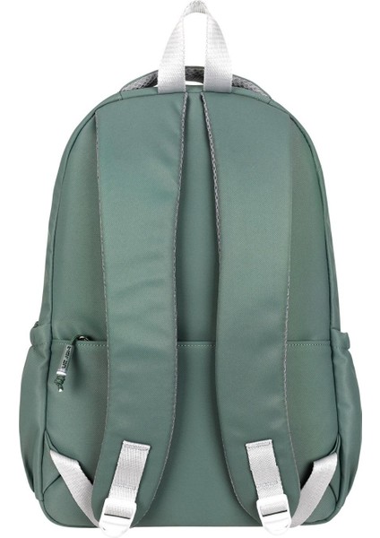 Su Itici Terletmez Kumaş Lise ve Ortaokul Unisex Sırt Çantası Günlük Çanta Özel Kumaş Cepli Desenli