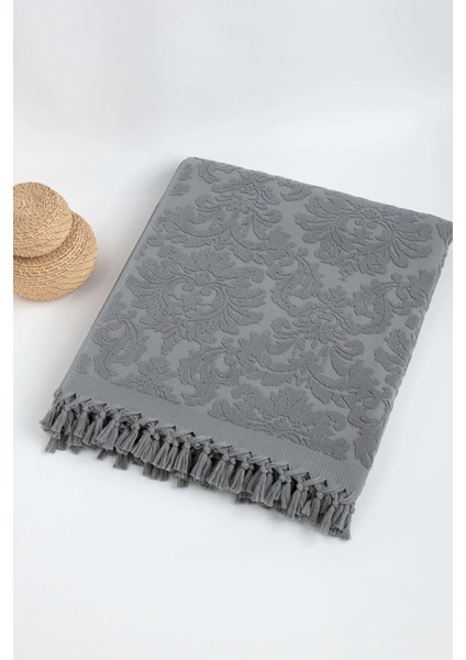 Eliz 1 Parça % 100 Pamuk Havlu Pike Gri fiyatları