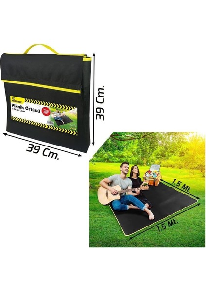 Piknik Örtüsü Çok Amaçlı Örtü 150CM x 150CM modelleri