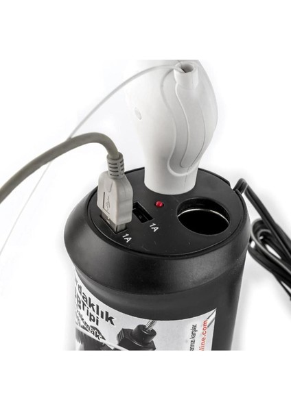 Bardaklik Tipi USB ve Çakmak Soketi 12V fiyatları