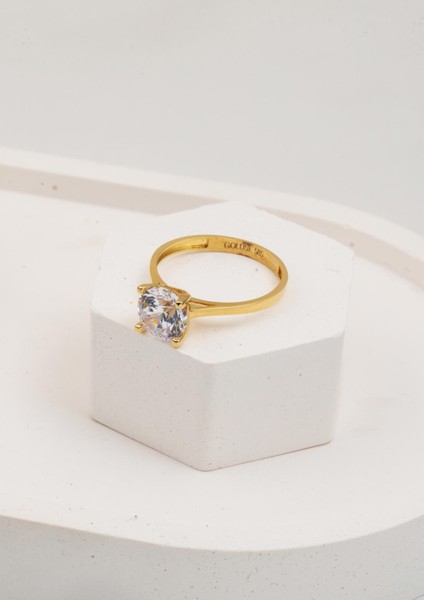 Altın Tektaş Yüzük 14 Ayar fırsatları