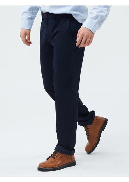 Erkek Lacivert GapFlex Straight Fit Khaki Pantolon fiyatları