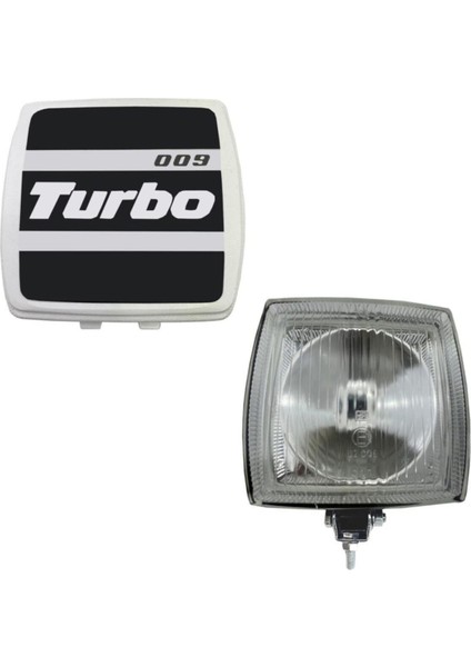 Turbo 009 Oto Sis Farı Beyaz Camlı 1 Adet