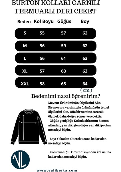 Burton Kolları Garnili Çıtçıtlı Fermuarlı Deri Görünümlü Erkek Ceket - Bordo Siyah