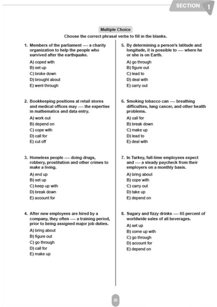 İngilizce Kelime Geliştirme Kitabı – YDS, YÖKDİL, YKSDİL, TOEFL ve Proficiency Sınavlarına Yönelik 18+ Yaş Mesleki Hazırlık