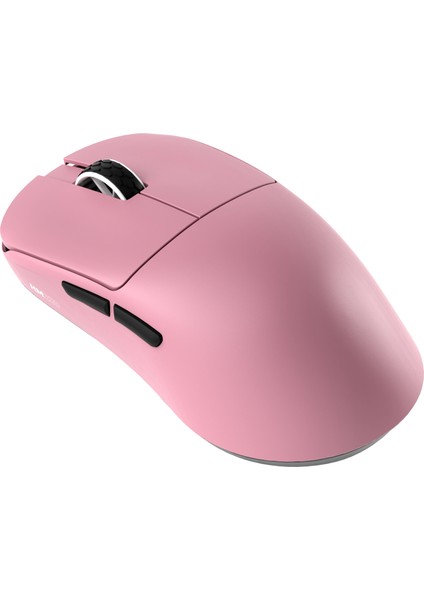 HM220 1k Hz 12000 Dpı Tri-Mode Kablosuz/bluetooth Pembe Gaming Mouse