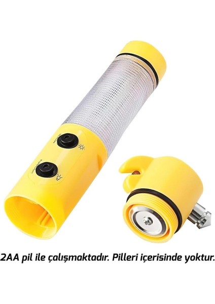 Imdat Çekici Çok Amaçlı Cam Kırıcı Kemer Kesici El Fenerli Mıknatıslı Kırmızı Fasılalı Işık fiyatları