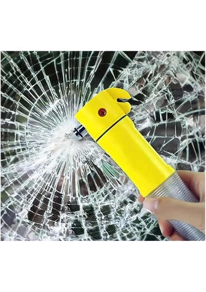 Imdat Çekici Çok Amaçlı Cam Kırıcı Kemer Kesici El Fenerli Mıknatıslı Kırmızı Fasılalı Işık modelleri