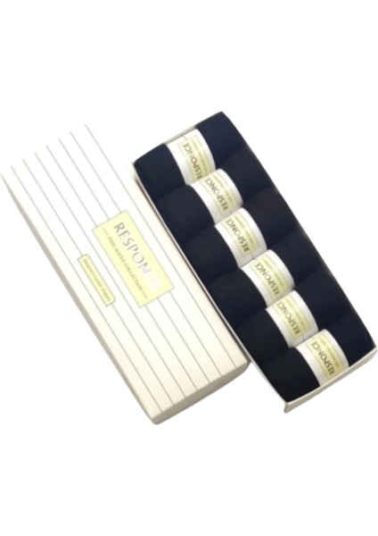 Unisex 6 Çift Tenis Çorabı Erkek Kolaj Çorabı Kadın Kolaj Çorabı Siyah Tenis Çorabı 38-44