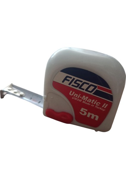 5 Metre, Şeritli Metre , Fisco Uni-Matic Iı 16 mm Şerit Metre. modelleri