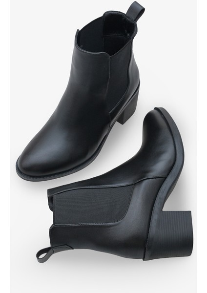 Kadın Topuklu Günlük Bot Elwins Siyah fiyatları