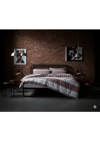 Ranforce Madras Pembe Tek Kişilik Nevresim Takımı fiyatları