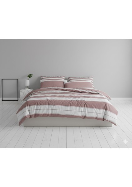 Ranforce Madras Pembe Tek Kişilik Nevresim Takımı modelleri