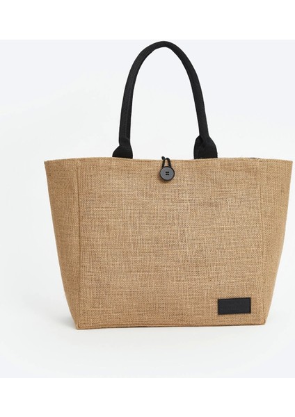 Lcw Accessorıes Kahverengi Kadın Hasır Plaj Çantası indirimleri