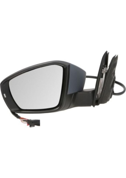 Octavıa Elektrikli Katlanır Ayna 13/19 Astarlı Yan+Alt Sinyal Kör Noktalı Sol