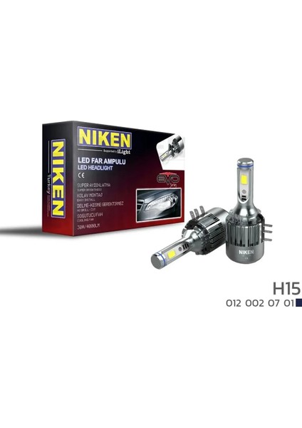 Niken LED Xenon Evo Serisi H15