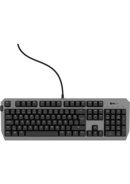HK430 Mekanik Mavi Switch Rgb Kablolu Metal Kasa Full Gaming Klavye