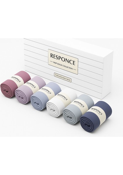 Unisex 6 Çift Tenis Çorabı Erkek Kolaj Çorabı Kadın Kolaj Çorabı Renkli Tenis Çorabı 38-44