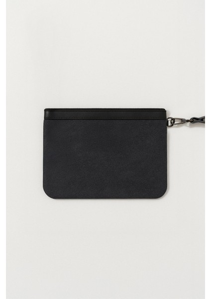 Unisex Kot Kumaş Bilekten Askılı El ve Evrak Çantası fiyatları