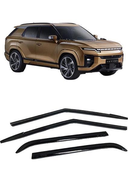 SsangYong Actyon 2024 ve Sonrası Cam Rüzgarlık OEM (Made in Korea)