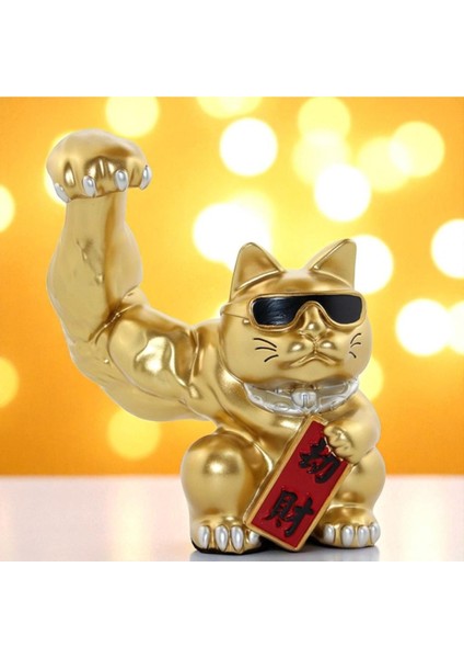 Golden Flex Cat Eğlenceli Tasarım Şık Dekoratif Vip