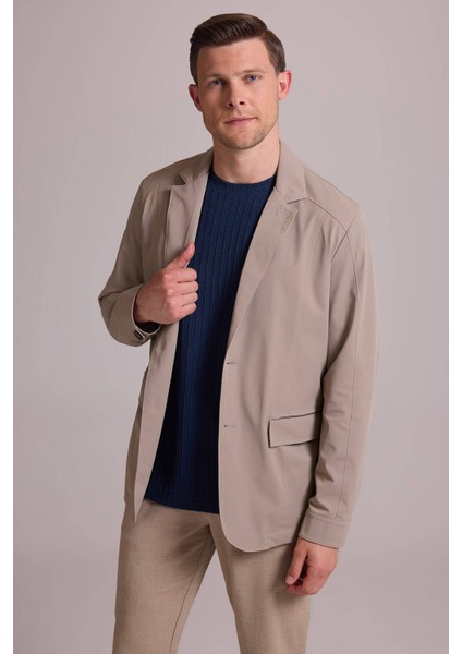 Erkek Bej Regular Fit Yazlık Ceket Mont fiyatları